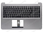 Топ-панель Asus K501UX серебро с подсветкой