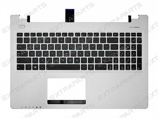 Клавиатура ASUS S56C (RU) серебряная топ-панель