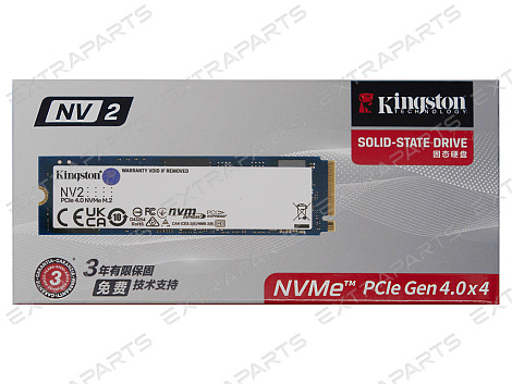 SSD диск 500GB NVMe M.2 2280 Kingston NV2 SNV2S/500G