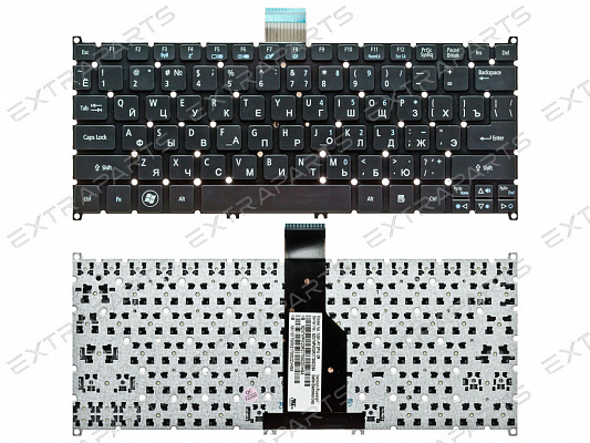 Клавиатура для ноутбука Acer Aspire V5-131 (RU) черная : Клавиатуры для ноутбуков ACER : ExtraParts.Ru - комплектующие, запчасти для ноутбуков и мобильных устройств.
