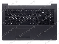 Клавиатура LENOVO 510-15IKB (RU) серая топ-панель с подсветкой