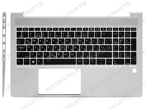 Топ-панель HP ProBook 450 G8 серебряная без подсветки
