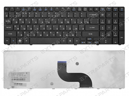 Клавиатура EMACHINES E440 (RU) черная