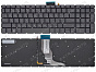 Клавиатура HP Envy x360 15-ar серая с подсветкой