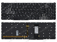 Клавиатура Acer Nitro 5 AN517-52 черная с подсветкой (GTX1660/RTX2060)