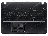 Клавиатура Acer Aspire F5-573G черная топ-панель с подсветкой