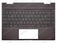 Клавиатура HP Envy x360 13-ag топ-панель коричневая