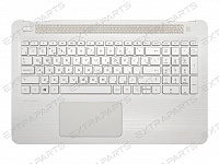 Клавиатура HP Pavilion 15-au (RU) белая топ-панель