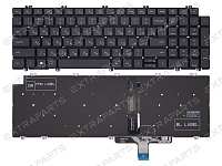 Клавиатура для Dell Precision 7780 черная с подсветкой