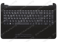 Клавиатура HP 15-ac черная топ-панель V.1