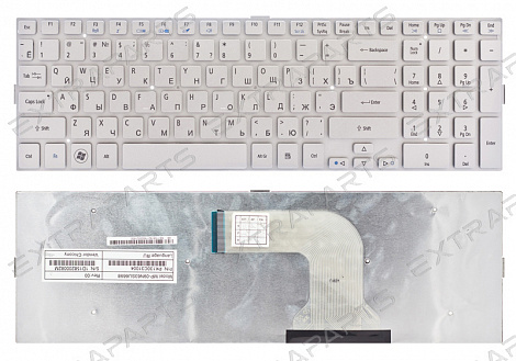 Клавиатура ACER Aspire 5943G (RU) серебро
