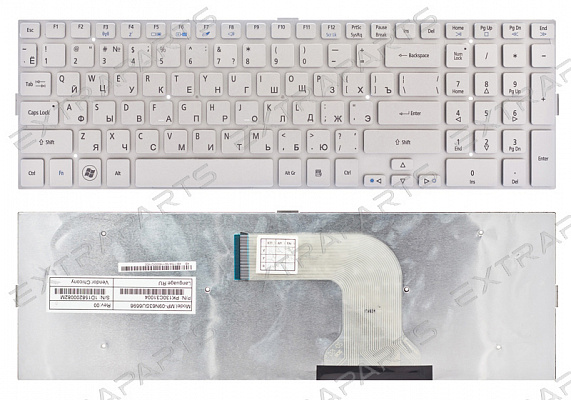 Клавиатура ACER Aspire 5950G (RU) серебро