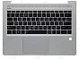 Топ-панель HP ProBook 430 G6 серебряная без подсветки