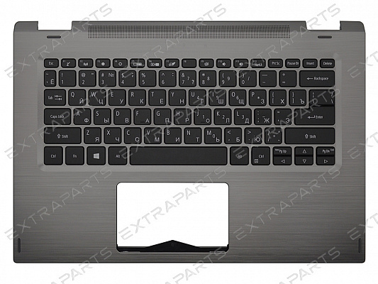 Клавиатура Acer Spin 3 SP314-51 серая топ-панель
