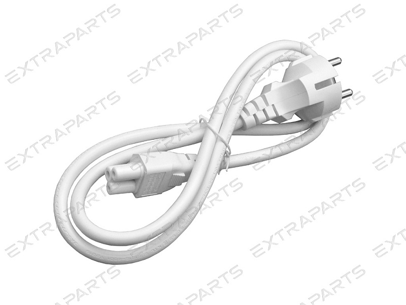 Кабель питания 3-pin белый