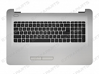 Клавиатура HP 17-x (RU) серая топ-панель