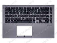 Топ-панель для Asus VivoBook 15 X512UA темно-серая с подсветкой