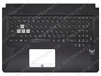 Топ-панель Asus TUF Gaming FX705DT черная с RGB-подсветкой (1-зонная)