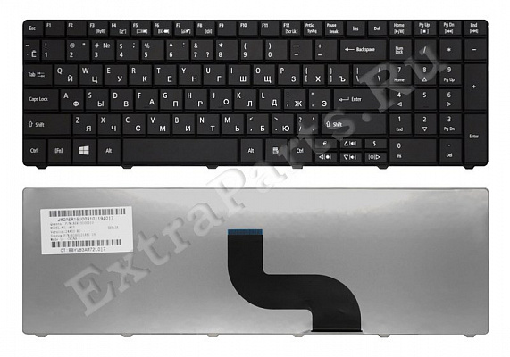 Клавиатура Acer Aspire E1-531 черная V.2