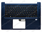 Клавиатура Acer Swift 3 SF314-52 голубая топ-панель с подсветкой