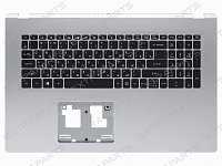 Топ-панель Acer Aspire 5 A517-52G серебряная с подсветкой