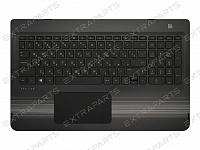 Клавиатура HP Pavilion x360 15-bk (RU) черная топ-панель V.1