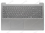 Топ-панель для Lenovo IdeaPad 330S-15AST серая с подсветкой