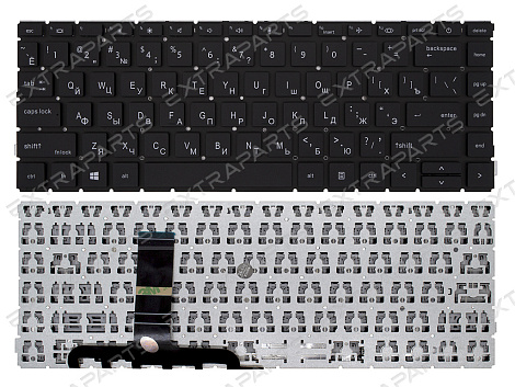Клавиатура для HP ProBook 440 G8 черная без подсветки