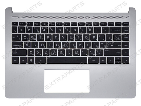 Топ-панель HP 14s-dq серебряная
