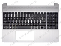 Топ-панель HP 15-dy без подсветки (серебряная с черными клавишами)