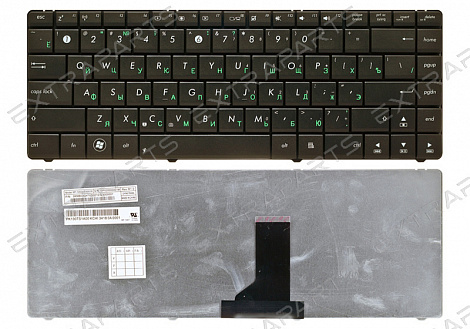 Клавиатура ASUS P43 (RU) черная V.2