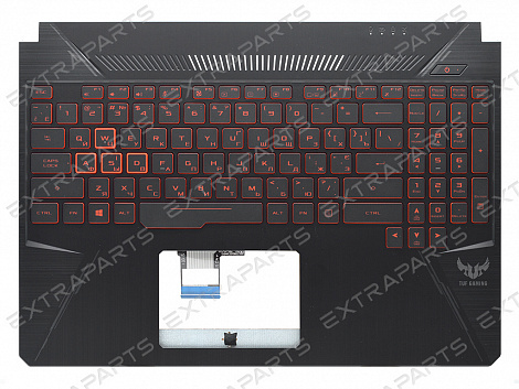 Топ-панель Asus TUF Gaming FX505DY черная