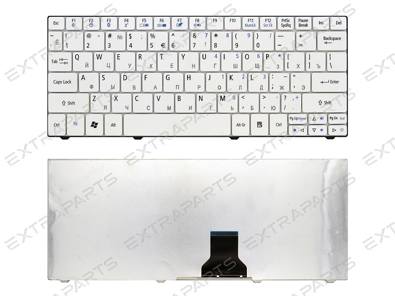 Клавиатура ACER Aspire One 721 (RU) белая