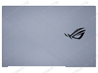 Крышка матрицы для ноутбука Asus ROG Strix G G731GU голубая (пластик)