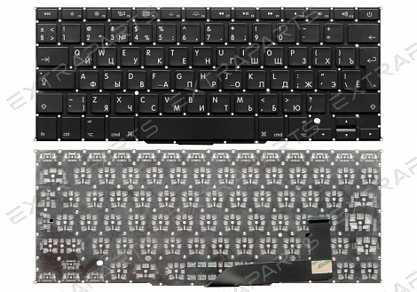 Клавиатура для Apple MacBook Pro 15" Retina A1398 Mid 2012 - 2015 черная (вертикальный Enter)