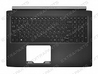 Клавиатура Acer Aspire 7 A715-72G черная топ-панель
