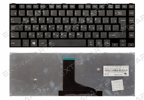 Клавиатура TOSHIBA Satellite C40 (RU) черная V.1