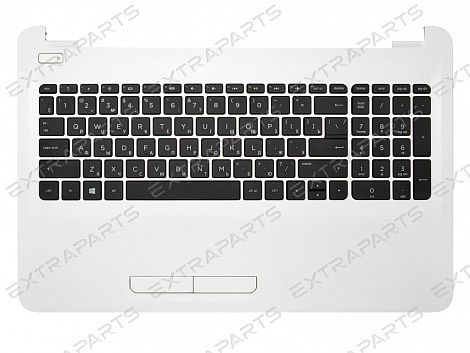 Клавиатура HP 15-ac белая топ-панель V.2