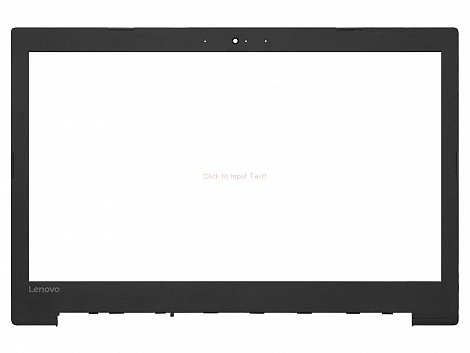 Рамка матрицы для ноутбука Lenovo IdeaPad 330-17IKB черная