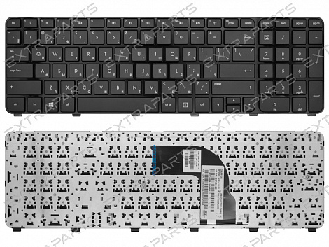 Клавиатура HP Envy DV7-7000 (RU) черная с рамкой