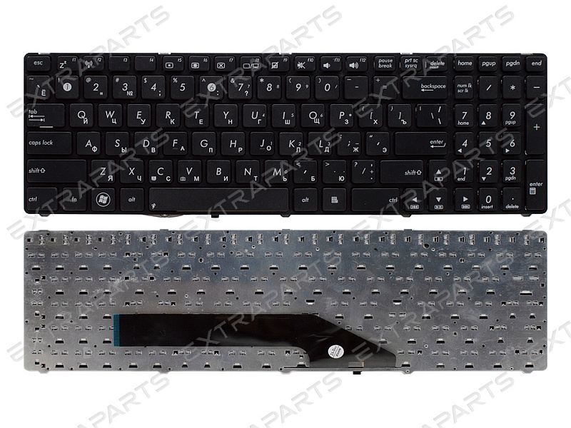 Клавиатура ASUS K72 (RU) черная V.1