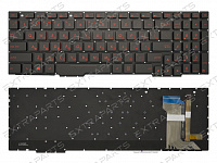 Клавиатура Asus ROG Strix GL753VD черная с подсветкой