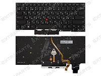 Клавиатура Lenovo ThinkPad X1 Carbon (8th Gen) черная с подсветкой