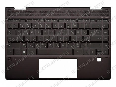 Топ-панель HP Envy x360 13-ar коричневая