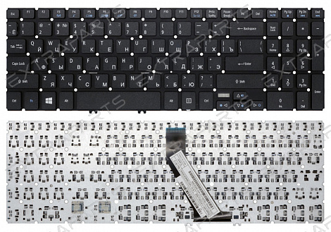 Клавиатура ACER Aspire V5-552 (RU) черная