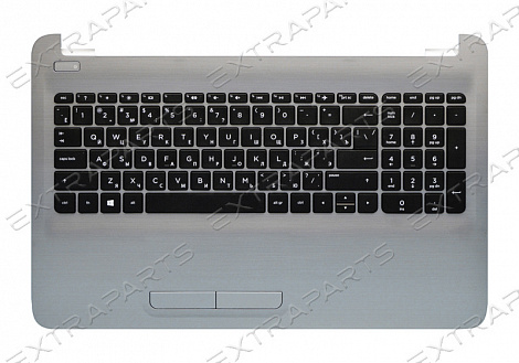 Клавиатура HP 15-ay серебряная топ-панель V.1