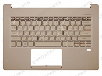 Клавиатура Acer Swift 5 SF514-53T топ-панель золото с подсветкой