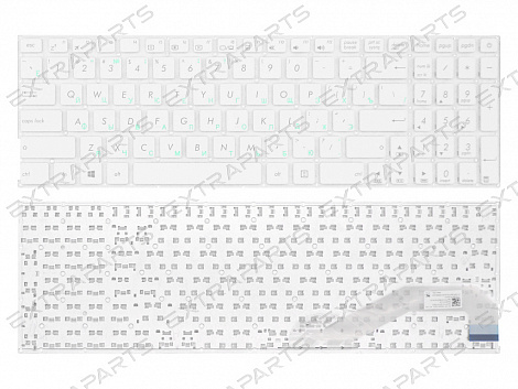 Клавиатура Asus X540MA белая