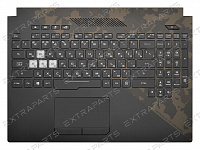 Клавиатура Asus ROG Strix SCAR II GL504GM черная топ-панель