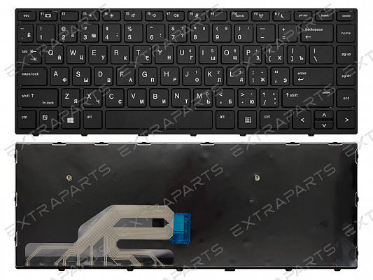 Клавиатура для ноутбука HP ProBook 430 G5 (RU) черная с рамкой : Клавиатуры для ноутбуков HP COMPAQ : ExtraParts.Ru - комплектующие, запчасти для ноутбуков и мобильных устройств.